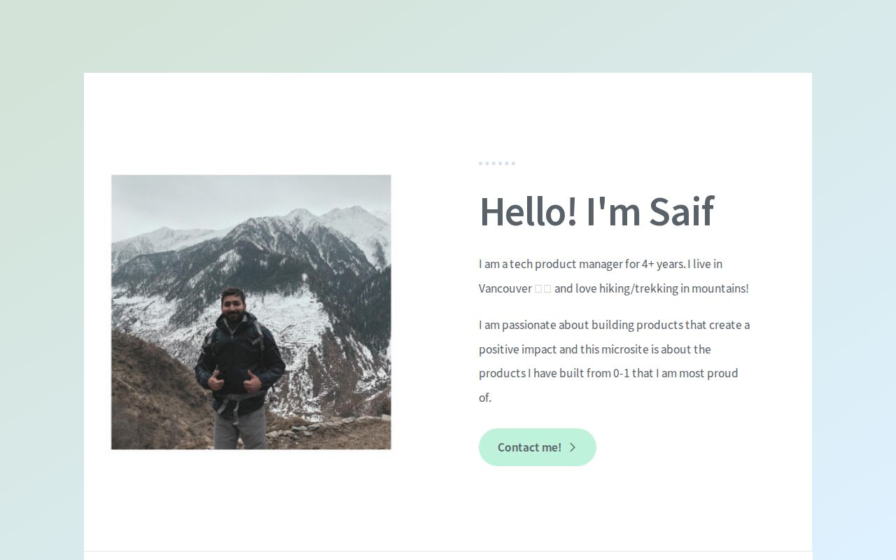 Carrd profile picture for @saifkhan